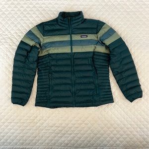 Patagonia Women’s Down Sweater - Dark Borealis Green - Size XL - Like New